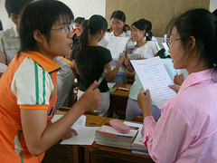 IELTS test in China